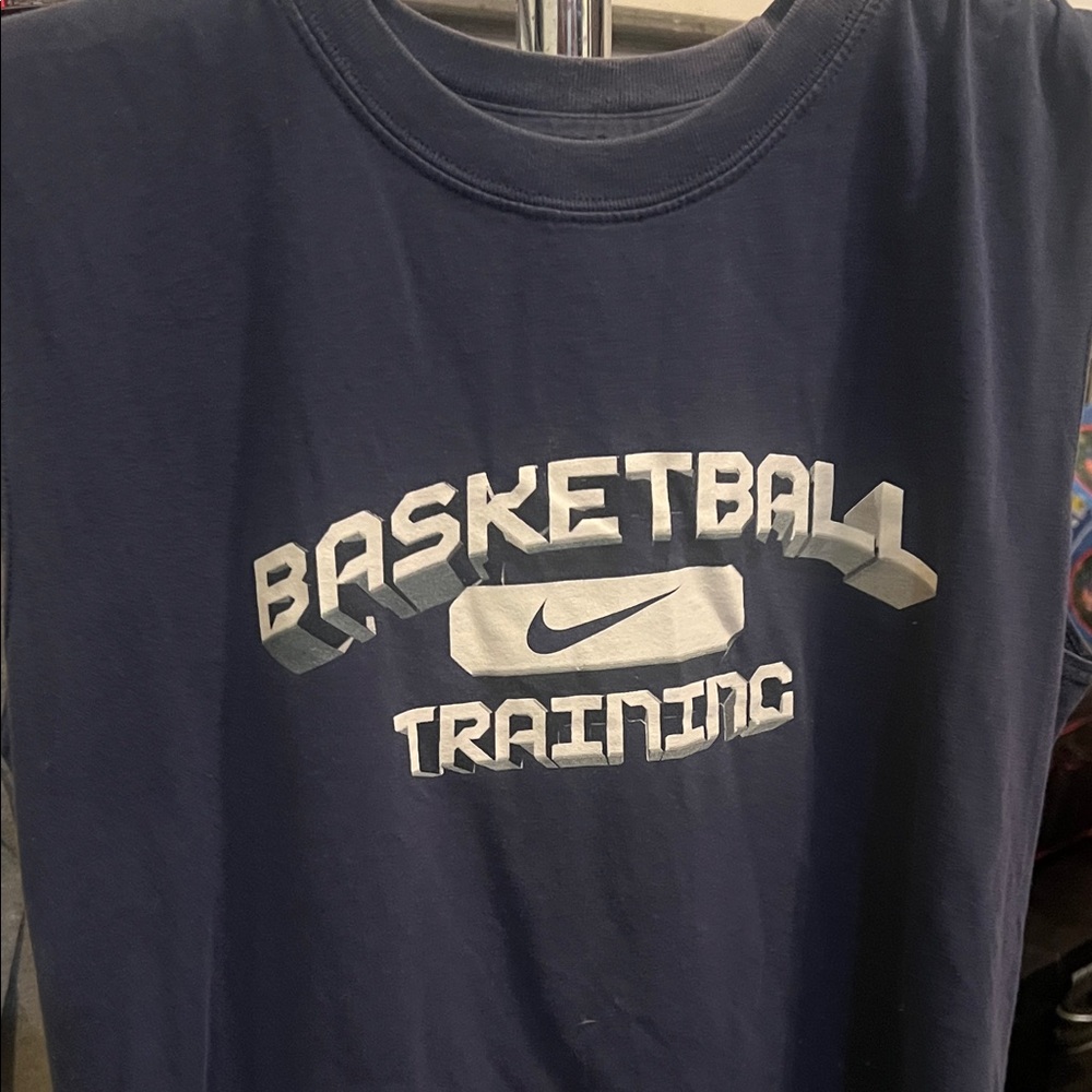 Nike Kids Basketball Training Tee - Navy
